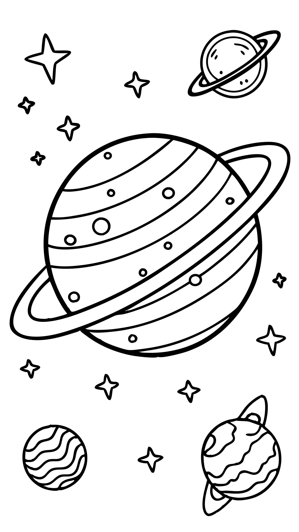 planets coloring pages